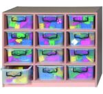 GM032--101 Anaokulu Oyuncak Dolabı